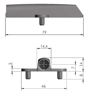 K-PUSH TECH толкатель с демпфером