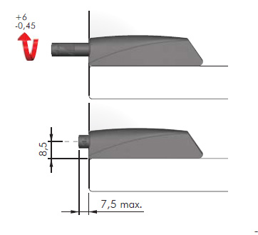 K-PUSH TECH толкатель с демпфером